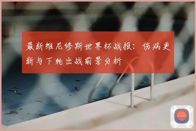 最新维尼修斯世界杯战报：伤病更新与下轮出战前景分析